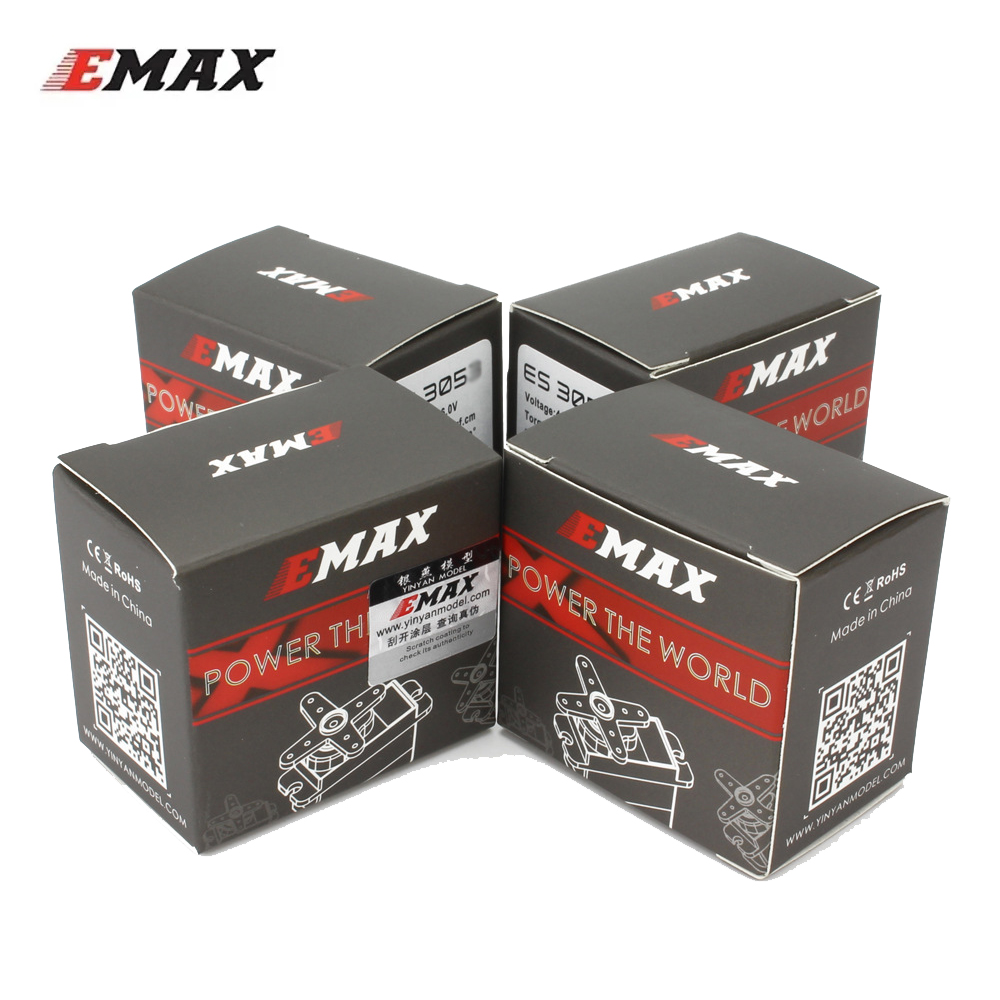Rc Helicopter Motor - 4 шт. цифровых сервоприводов EMAX ES3054
